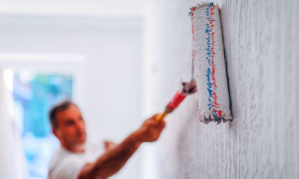 Paint Walls With White Color 